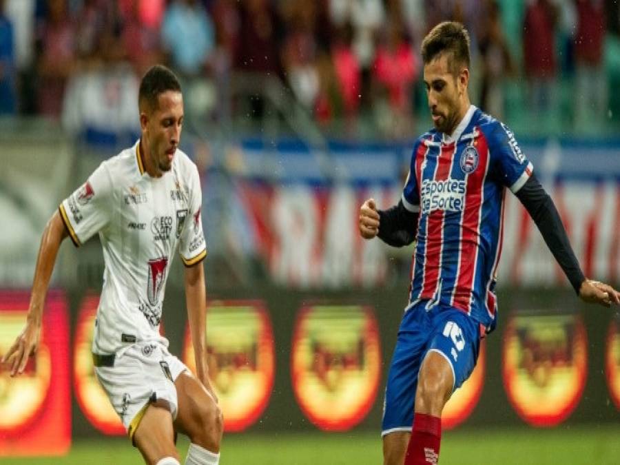 Bahia 1 x 0 Fluminense: Veja o gol de Everaldo na Fonte Nova