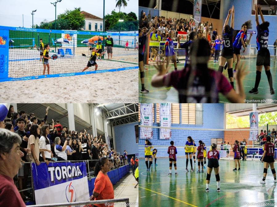 Sexta-feira será de handebol e beach tennis nos Jogos Estudantis Record TV  / Academia Nova Estação - GF Esporte