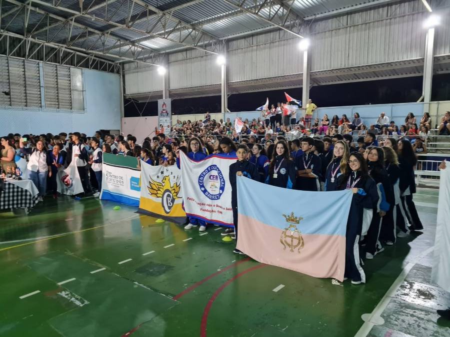 Sexta-feira será de handebol e beach tennis nos Jogos Estudantis Record TV  / Academia Nova Estação - GF Esporte